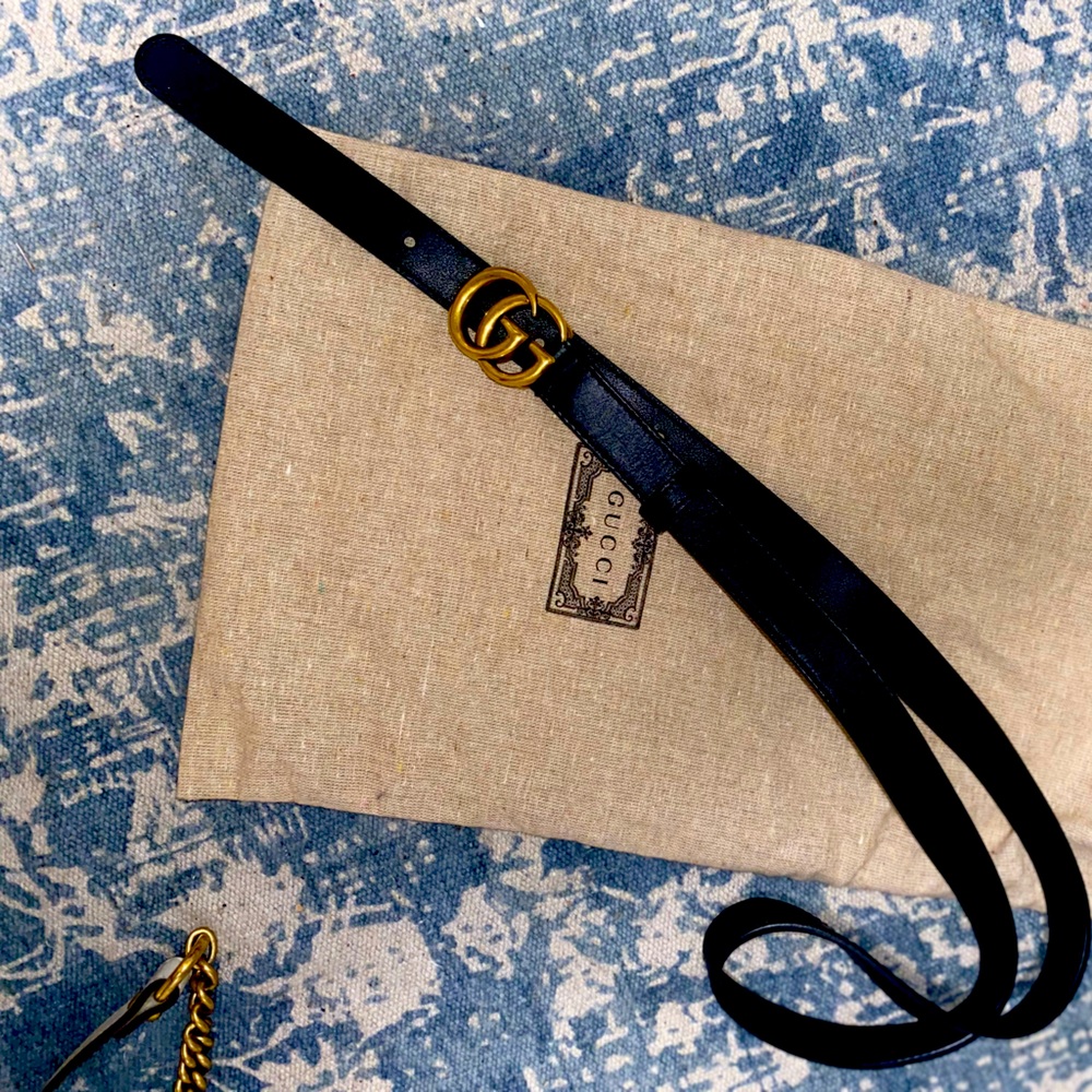 Gucci Marmont buckle belt